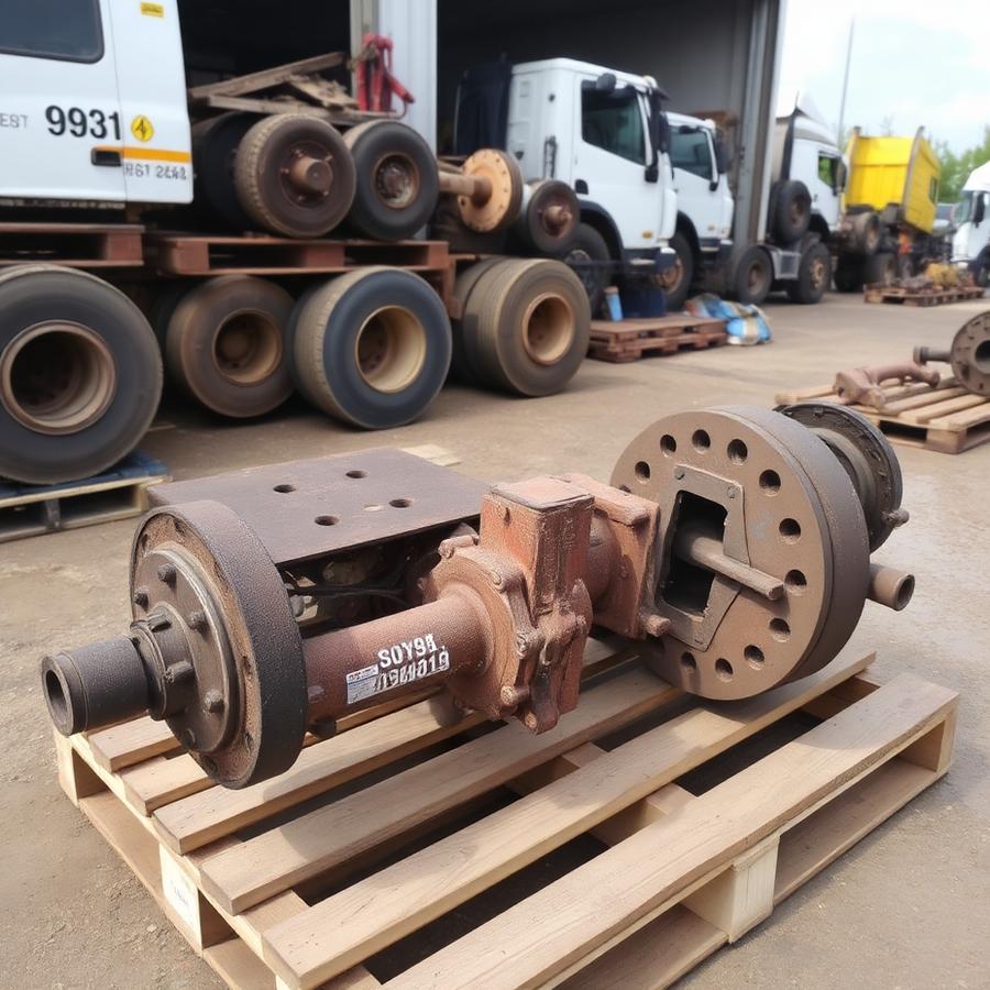 Rear Hub Reduction Axle